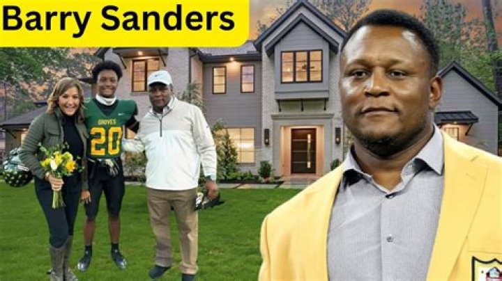Barry J. Sanders Age, Wikipedia, Biography, Children, Salary, Net Worth, Parents.