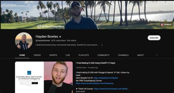 Hayden Bowles Net Worth, How Much Money Does The American YouTuber Have?