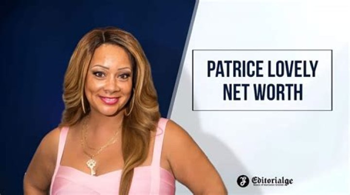 How Much Money Does Patrice Lovely Make? Latest Patrice Lovely Net Worth Income Salary