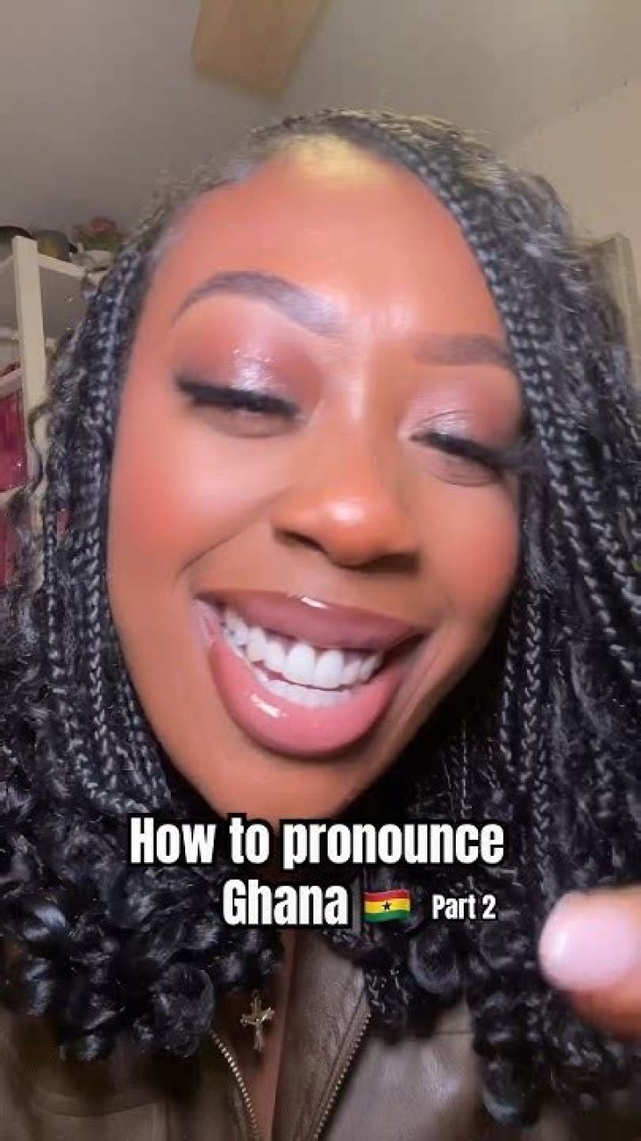 How to pronounce ghana