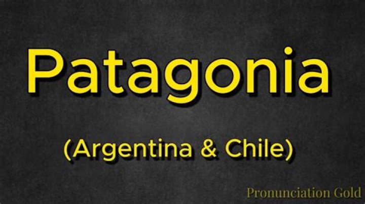 How to pronounce patagonia