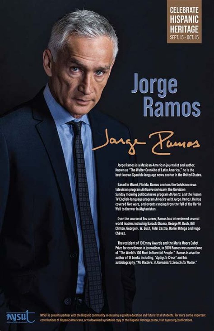 Jorge Ramos Biography, Wife, Family, Other Facts You Should Know