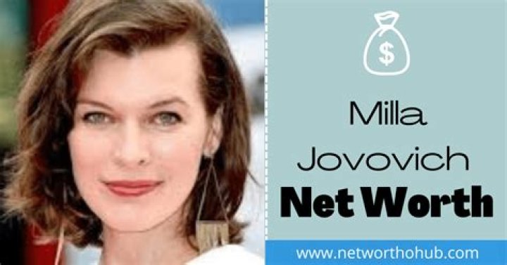 Milla Jovovich Net Worth, Income, Salary, Earnings, Biography