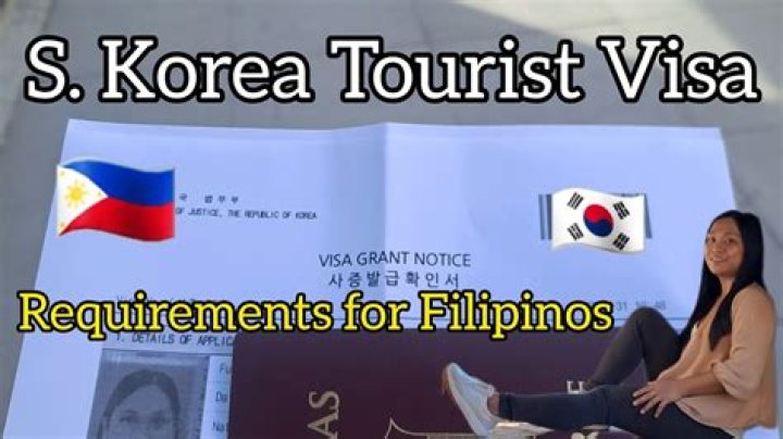 South Korea visa requirements for Filipinos