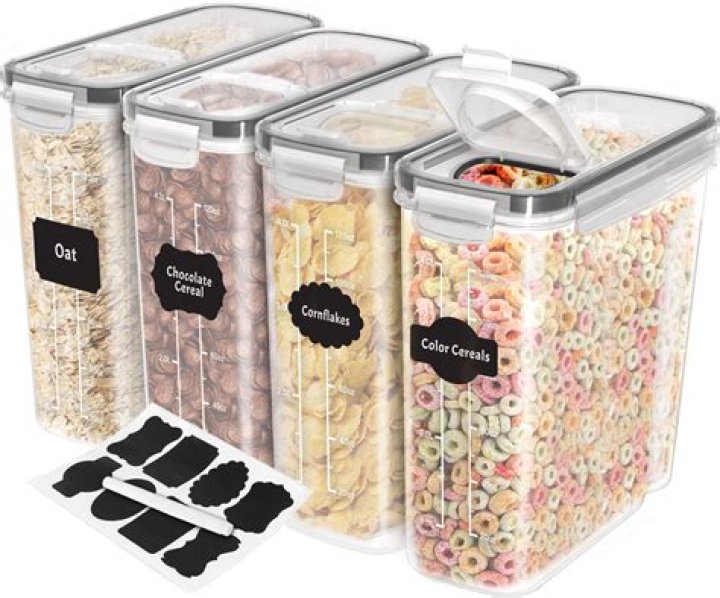 What is the best cereal container