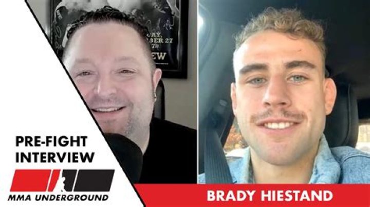 Who Is UFC Fighter Brady Hiestand? Meet Him On Instagram