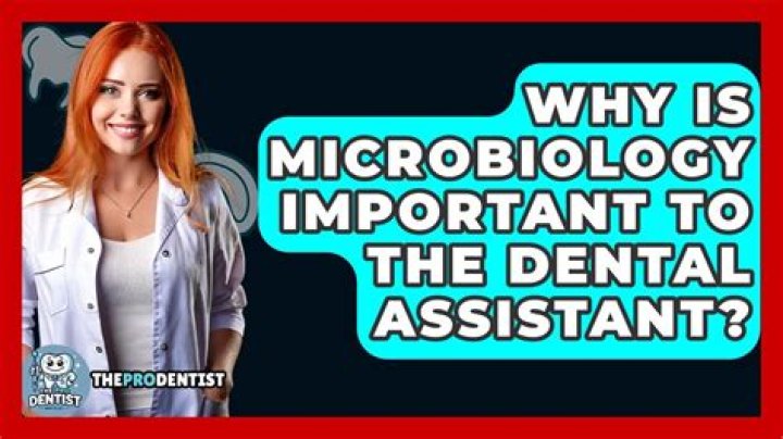 Why is microbiology important to the dental assistant